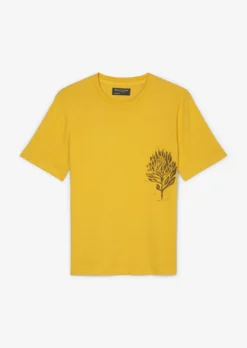 Marc O'Polo Printed T-shirt, Regular Fit Made Of A Blend Of Organic Cotton And Linen -Schlichte Eleganz 5f6fc8a693e79a00413a46f73708f6e1 scaled