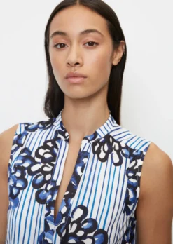 Marc O'Polo Sleeveless Mini Dress With A Floral Print Made Of Crisp Cotton Voile 13 Marc O'Polo Sleeveless Mini Dress With A Floral Print Made Of Crisp Cotton Voile -Schlichte Eleganz 626ea06e4831dc76b237521a9c4a4b99 scaled