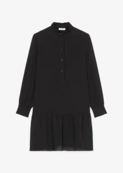 Marc O'Polo Short A-line Dress Loose In A Cupro/viscose Blend -Schlichte Eleganz 672dc7b9c20d2cae92c2e4c03b7d3039 scaled