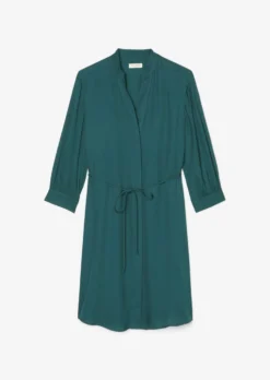 Marc O'Polo Shirt Blouse Dress With 3/4 Sleeves Relaxed Made From Viscose Twill -Schlichte Eleganz 68d535ab27e046db23cc6646cac16af3 scaled