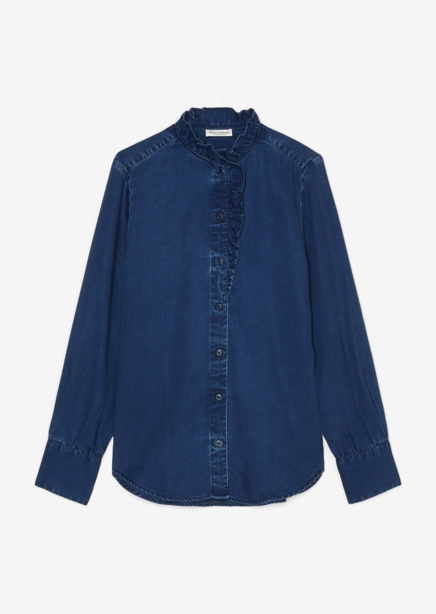 Marc O'Polo Jeans Ruffle Blouse Regular Made From TENCEL™ Lyocell 7 Marc O'Polo Jeans Ruffle Blouse Regular Made From TENCEL™ Lyocell – Bild 7
