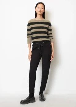 Marc O'Polo Jersey Jogg Pants From Cavalry-Twill