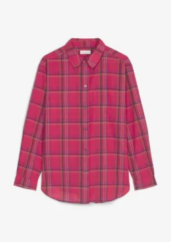 Marc O'Polo Plaid Boyfriend Blouse Relaxed Cotton Voile -Schlichte Eleganz 6fcd6f54dbcfc9d9d914a3ba6cc63fad scaled
