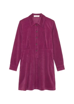Marc O'Polo Short Corduroy Dress Fitted Made Of Organic Cotton -Schlichte Eleganz 6ff17d7cb352e864e849f1704d51eb76 scaled