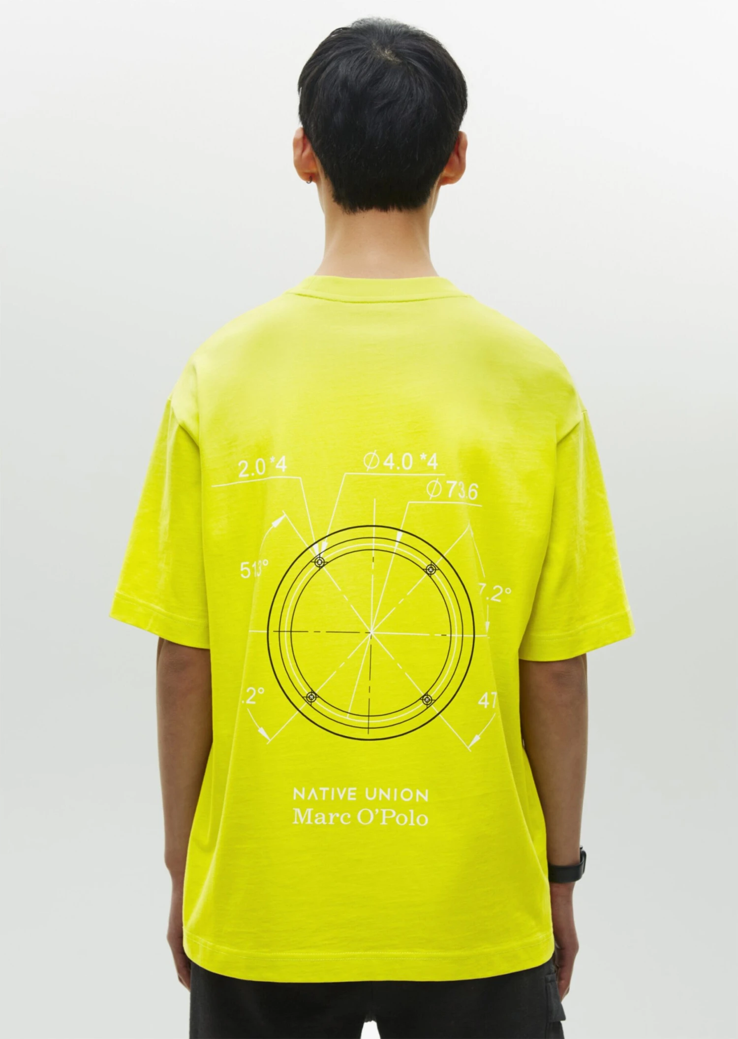 Marc O'Polo MO'P X NATIVE UNION Heavy Jersey T-shirt In A Relaxed Fit With A Logo And A Print On The Back 3 Marc O'Polo MO'P X NATIVE UNION Heavy Jersey T-shirt In A Relaxed Fit With A Logo And A Print On The Back – Bild 3