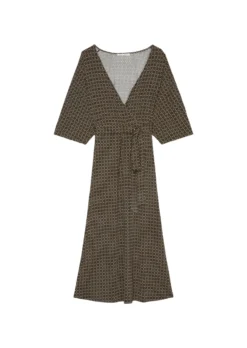 Marc O'Polo Jersey Wrap Dress With An All-over Print Made Of Stretchy Viscose Fabric -Schlichte Eleganz 71b58dc198db42137f51fae01109de8a scaled