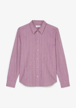 Marc O'Polo Blouse Fitted From Melange Twill Quality -Schlichte Eleganz 724cd2719954ab99641aa42a15f26b86 scaled