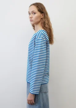 Marc O'Polo Striped Heavy Jersey T-Shirt In A Loose Fit Made Of Organic Cotton -Schlichte Eleganz 73bd003a0087a9a86e08abc878afd923 scaled