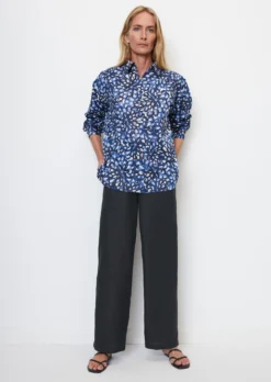 Marc O'Polo Long Sleeve Blouse In A Relaxed Fit Made Of Lightweight Voile Fabric -Schlichte Eleganz 73f30de2e0983e50d3978885a3aaf5c7 scaled