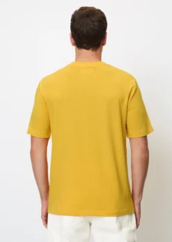 Marc O'Polo Printed T-shirt, Regular Fit Made Of A Blend Of Organic Cotton And Linen -Schlichte Eleganz 74bd4b72fb2896915707ac486fa7978c scaled