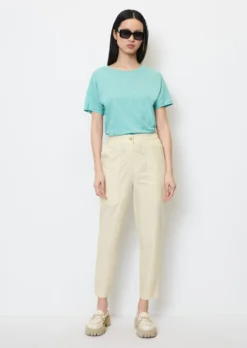 Marc O'Polo Linen Round Neck T-shirt In A Regular Fit Made Of Lightweight Jersey -Schlichte Eleganz 751d20dc8c8aac1fc94fb0d5eef90033 scaled