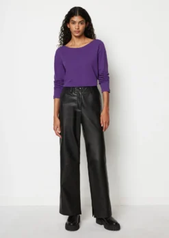 Marc O'Polo Longsleeve Regular From Slub Jersey -Schlichte Eleganz 75f82d6d014c67def6abb7fbb543b64e scaled