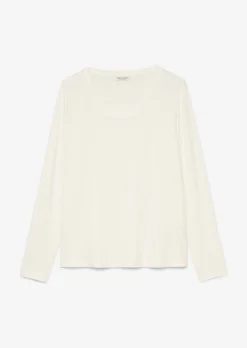 Marc O'Polo Elegant Jersey Long Sleeve Top In A Relaxed Fit From LENZING™ ECOVERO™ -Schlichte Eleganz 772beeed869e1d8fa31fcd63342399ed scaled