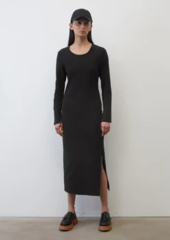 Marc O'Polo Jersey Maxi Dress In A Slim Fit Made Of Stretchy Interlock Jersey