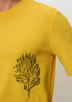 Marc O'Polo Printed T-shirt, Regular Fit Made Of A Blend Of Organic Cotton And Linen -Schlichte Eleganz 7a067805e05f248d3f1c8ac393dd68bc scaled