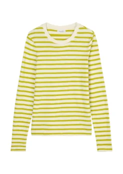 Marc O'Polo Striped Long Sleeve Heavy Slub Jersey Top In A Regular Fit Made Of Organic Cotton 16 Marc O'Polo Striped Long Sleeve Heavy Slub Jersey Top In A Regular Fit Made Of Organic Cotton -Schlichte Eleganz 7af1403ca3317627fec7218880191178 scaled