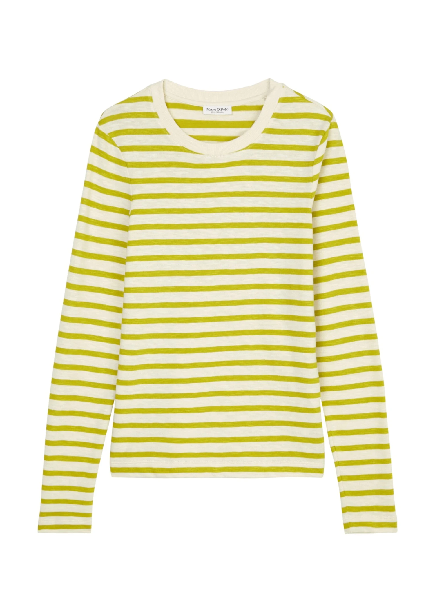 Marc O'Polo Striped Long Sleeve Heavy Slub Jersey Top In A Regular Fit Made Of Organic Cotton 8 Marc O'Polo Striped Long Sleeve Heavy Slub Jersey Top In A Regular Fit Made Of Organic Cotton – Bild 8