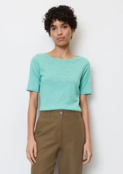 Marc O'Polo Bateau Neck T-shirt, Regular Fit Made From Organic Cotton 12 Marc O'Polo Bateau Neck T-shirt, Regular Fit Made From Organic Cotton -Schlichte Eleganz 7b4d053c56c8e54d648f6050632e9871 scaled