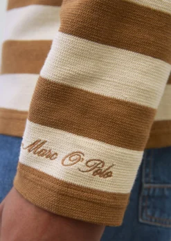 Marc O'Polo Relaxed Long Sleeve Top With A Fine Waffle Texture -Schlichte Eleganz 7c602f48eb0a90173504a171f1199f91 scaled