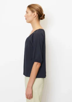 Marc O'Polo Feminine T-shirt In A Loose Fit Made Of Flowing Modal Blend Jersey -Schlichte Eleganz 7c77d2c65c34c4ec8255a8576545d572 scaled