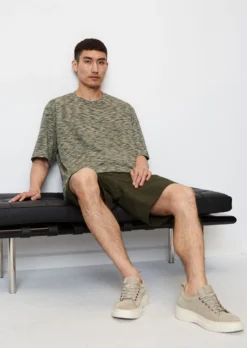 Marc O'Polo T-shirt Regular In Lightweight, Space-dyed Jersey Fabric