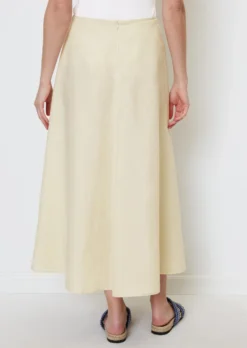 Marc O'Polo Flared Linen Skirt Made Of Summery Fabric -Schlichte Eleganz 7d5be6f08953557574985bed607d7c0c scaled