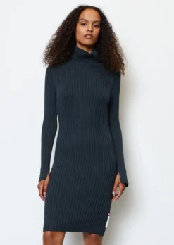 Marc O'Polo MO'P X CHEVIGNON Knitted Dress Slim Made Of Organic Cotton -Schlichte Eleganz 8092a0b8c561143b02f9332624842b7a scaled