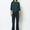 Marc O'Polo KIRUNA Flared Trousers Made From Stretchy Velvet