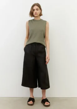 Marc O'Polo Culottes Made Of Soft Hemp Fabric