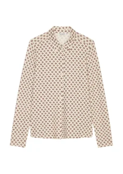 Marc O'Polo Jersey Blouse With An All-over Print In A Regular Fit From LENZING™ ECOVERO™ -Schlichte Eleganz 83a7a8aaba60e075d97fa8274d3158f1 scaled