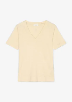 Marc O'Polo Slub Jersey V-neck T-shirt Made Of A Cotton/viscose Blend 15 Marc O'Polo Slub Jersey V-neck T-shirt Made Of A Cotton/viscose Blend -Schlichte Eleganz 8468f722b476cee528de807d594ec16d scaled