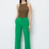Marc O'Polo Jersey Trousers In A Regular Fit Made Of Interlock Fabric
