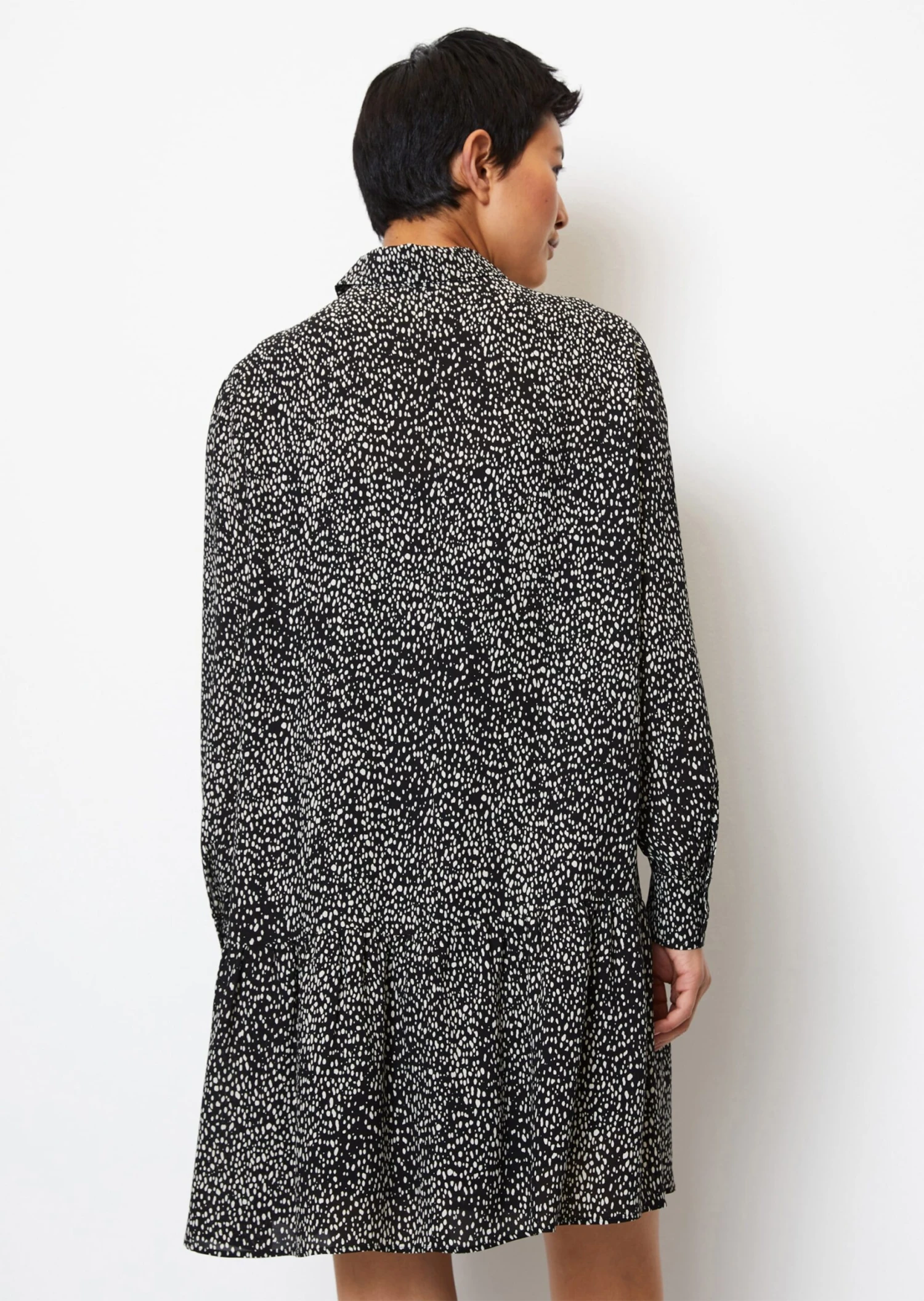 Marc O'Polo A-line Dress In A Cupro/viscose Blend 3 Marc O'Polo A-line Dress In A Cupro/viscose Blend – Bild 3