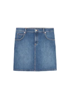 Marc O'Polo Short Denim Skirt Made Of Denim With A Cashmere Texture -Schlichte Eleganz 87d12dfa0a0a08f26f20cc5d89f64f6c scaled