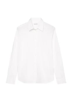 Marc O'Polo Stretch Poplin Blouse In A Regular Fit Made Of A Stretchy Organic Cotton Blend -Schlichte Eleganz 892318202d45cc484c75dac59ea92330 scaled