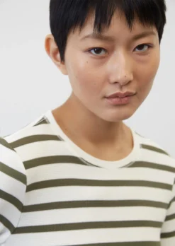 Marc O'Polo Striped Waffle Jersey Dress From LENZING™ ECOVERO™ -Schlichte Eleganz 8a12245e8f9b590a3cfb5dda2fbad705 scaled