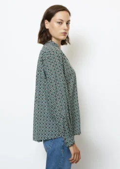Marc O'Polo Long Sleeve Blouse With An All-over Print, Regular Fit In Voile Fabric With A Silky Touch -Schlichte Eleganz 8aa7a69d810e6e0dfd737465fc2118e9 scaled