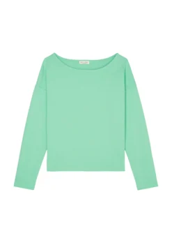 Marc O'Polo Interlock Jersey Long Sleeve Top Made Of Blended Organic Stretch Cotton 16 Marc O'Polo Interlock Jersey Long Sleeve Top Made Of Blended Organic Stretch Cotton -Schlichte Eleganz 8adf8f17fbc1b99337ba62929f903415 scaled