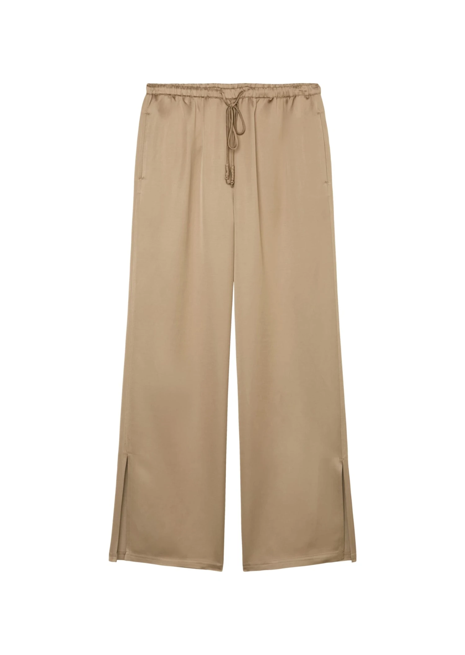 Marc O'Polo Wide Tracksuit Bottoms With Side Slits Made Of An Elegant Viscose/linen Blend 8 Marc O'Polo Wide Tracksuit Bottoms With Side Slits Made Of An Elegant Viscose/linen Blend – Bild 8