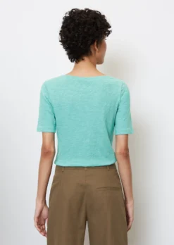 Marc O'Polo Bateau Neck T-shirt, Regular Fit Made From Organic Cotton 11 Marc O'Polo Bateau Neck T-shirt, Regular Fit Made From Organic Cotton -Schlichte Eleganz 8cc8751636fa60ea7d660cb0e3c0591e scaled