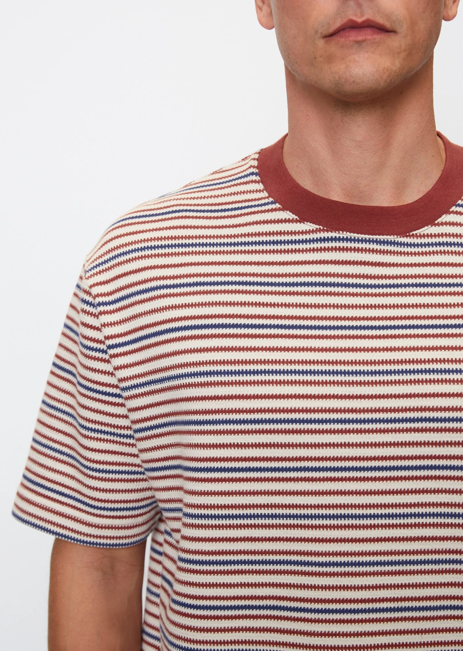 Marc O'Polo Striped T-shirt Relaxed In Soft Organic Cotton 5 Marc O'Polo Striped T-shirt Relaxed In Soft Organic Cotton – Bild 5