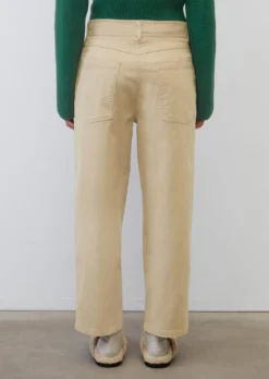 Marc O'Polo Wide Ankle-length Trousers Made Of Brushed Twill -Schlichte Eleganz 8d0dd6cea31ed92e5442141022632e8a scaled