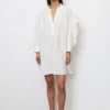 Marc O'Polo Oversized Lounge Tunic Made Of Organic Cotton Poplin