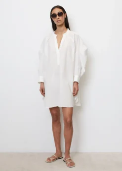Marc O'Polo Oversized Lounge Tunic Made Of Organic Cotton Poplin
