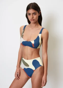 Marc O'Polo Bikini Top With Underwiring In A Mix Of Colours