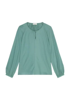 Marc O'Polo Round-neck Blouse With Voluminous Sleeves From LENZING™ ECOVERO™ 16 Marc O'Polo Round-neck Blouse With Voluminous Sleeves From LENZING™ ECOVERO™ -Schlichte Eleganz 9362129d9a6d48c60339f8d5340368e3 scaled