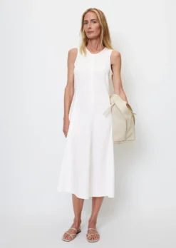 Marc O'Polo Sleeveless Linen Dress In An A-line Design