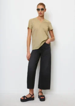 Marc O'Polo Blouse Top In A Regular Fit Made Of Lightweight Cotton Voile -Schlichte Eleganz 97481802a5a48ae7b27e44d85e1a69ff scaled