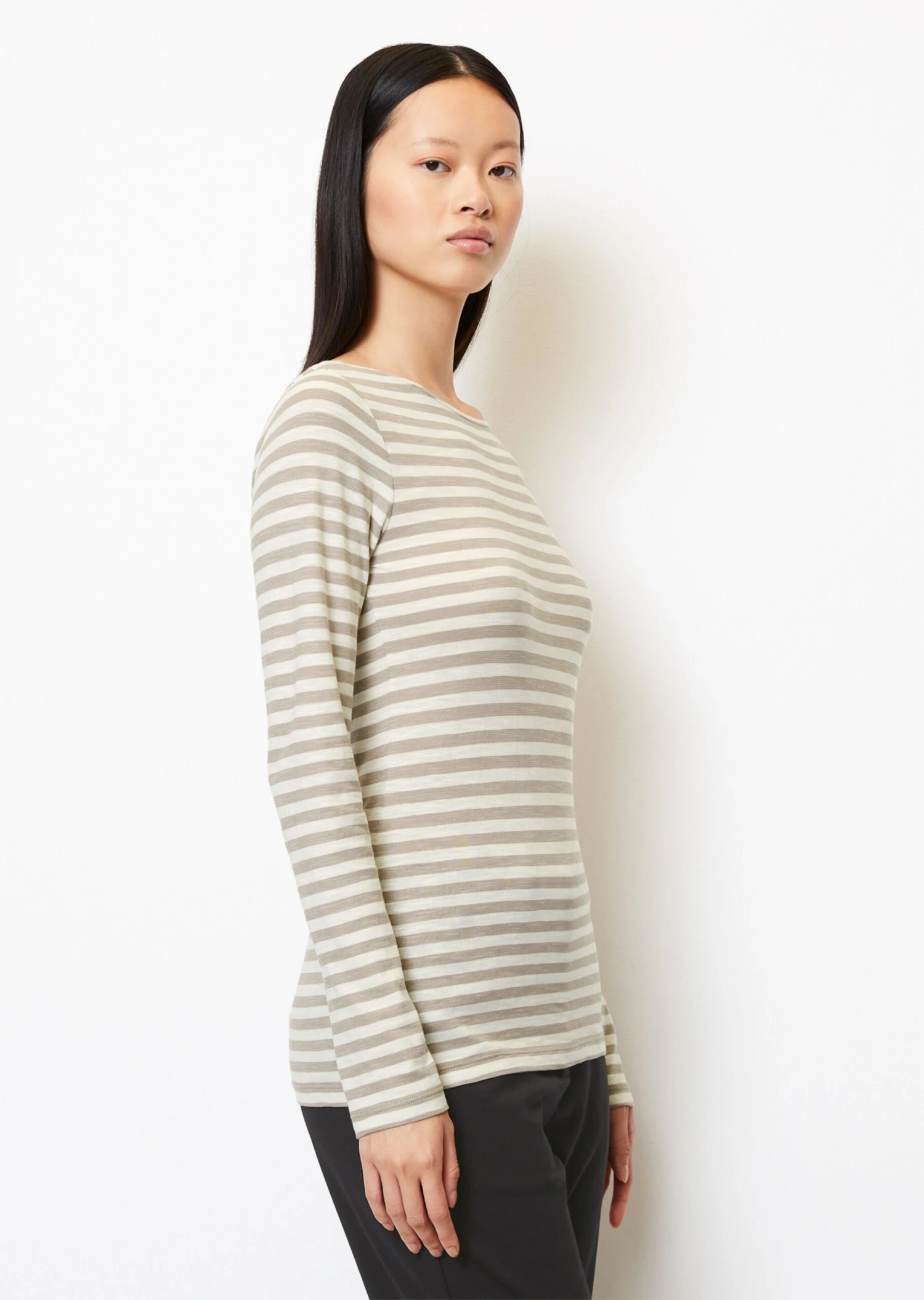 Marc O'Polo Striped Longsleeve Regular From Slub Jersey 6 Marc O'Polo Striped Longsleeve Regular From Slub Jersey – Bild 6