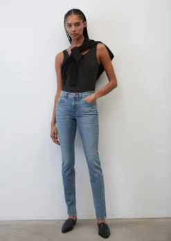 Marc O'Polo SKARA High-waisted Skinny Jeans In A Stretchy Organic Cotton Blend